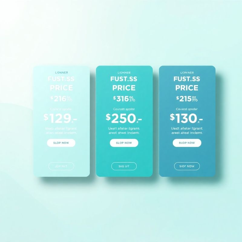 Canberrahub pricing plans in a clean teal-modern layout